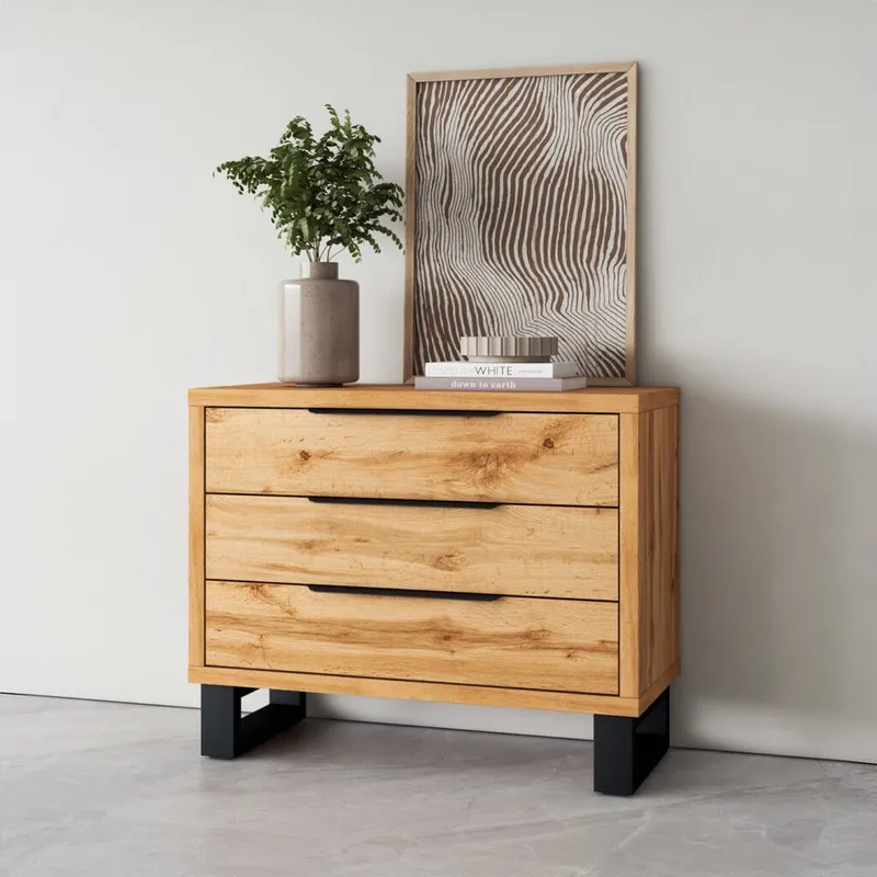 Kommode Halle S med 3 skuffer - Oppbevaring - Oppbevaringsmøbler - Kommode - Entrekommode