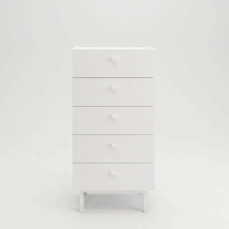 Kommode Hanah Home Luke (47,9 x 96,6 x 36,8 cm) Hvit, Hvit