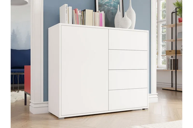 Kommode - Hvit - Oppbevaring - Oppbevaringsmøbler - Kommode - Entrekommode