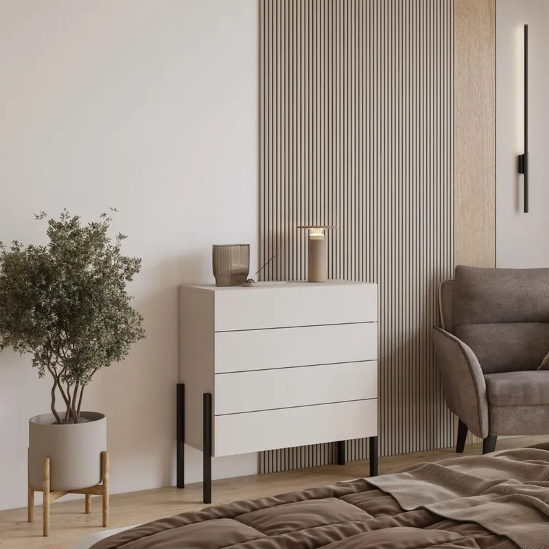 Kommode Jukon S med 4 skuffer - Oppbevaring - Oppbevaringsmøbler - Kommode - Entrekommode