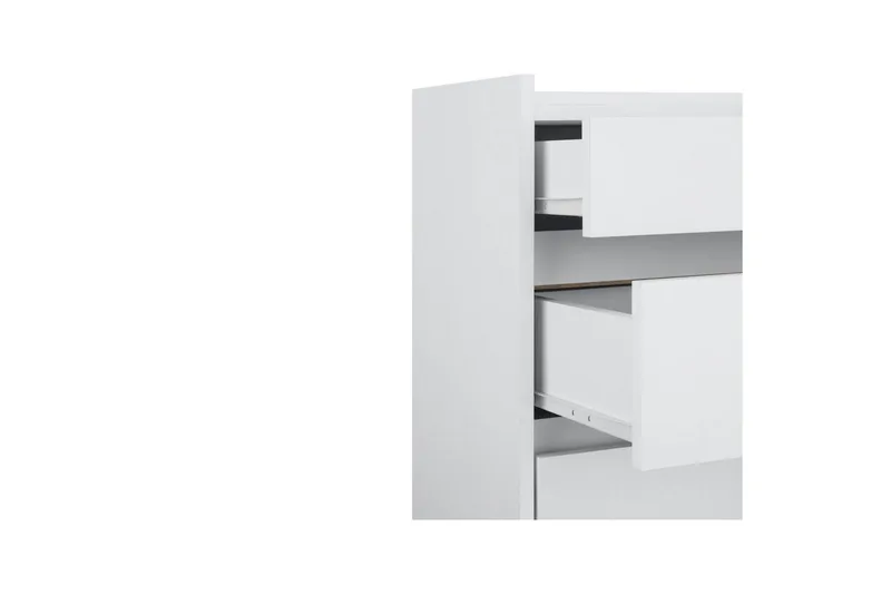 Kommode Kosmo Hvit, 8 skuffer - Hvit, 8 skuffer - Oppbevaring - Oppbevaringsmøbler - Kommode