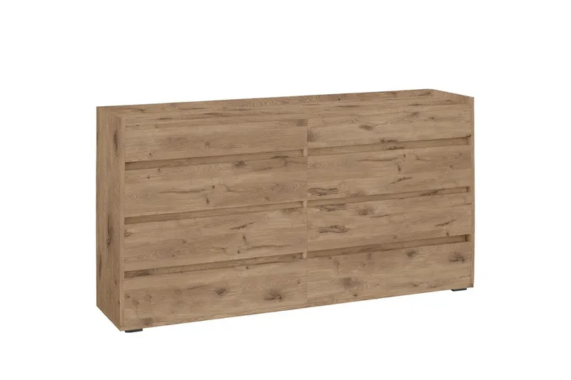 Kommode Kosmo Viking Eik, 8 skuffer, Viking Eik, 8 skuffer