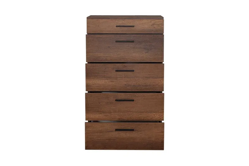 Kommode Matul Valnøtt - Rødfarget tre - Oppbevaring - Oppbevaringsmøbler - Kommode - Entrekommode