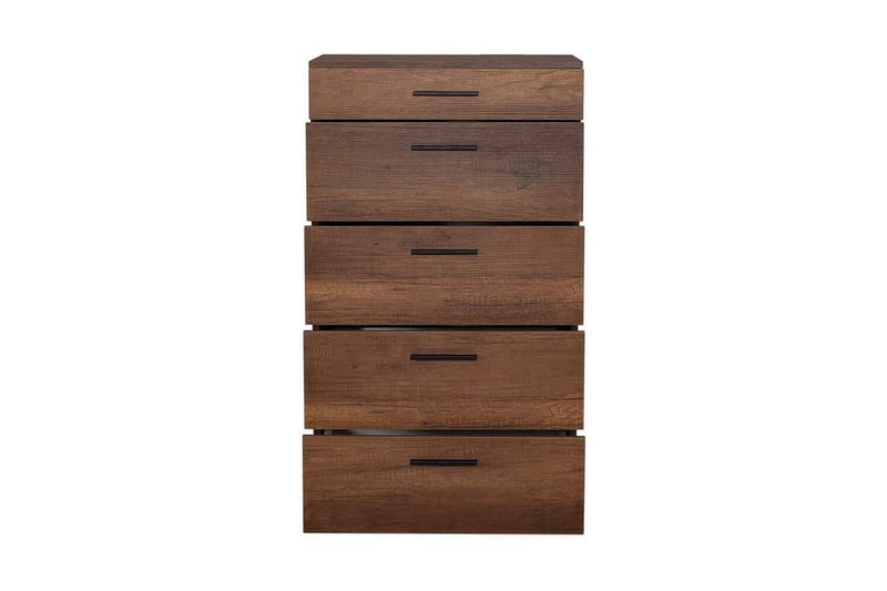 Kommode Matul Valnøtt - Rødfarget tre - Oppbevaring - Oppbevaringsmøbler - Kommode - Entrekommode