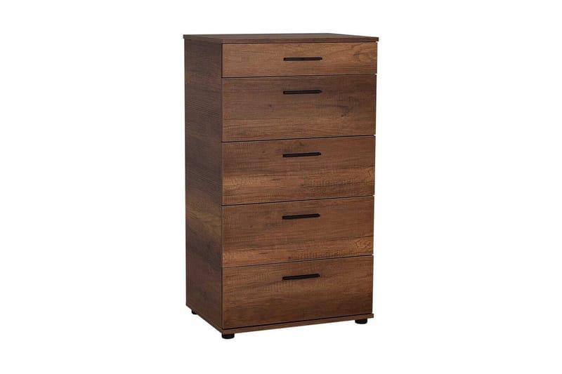 Kommode Matul Valnøtt - Rødfarget tre - Oppbevaring - Oppbevaringsmøbler - Kommode - Entrekommode