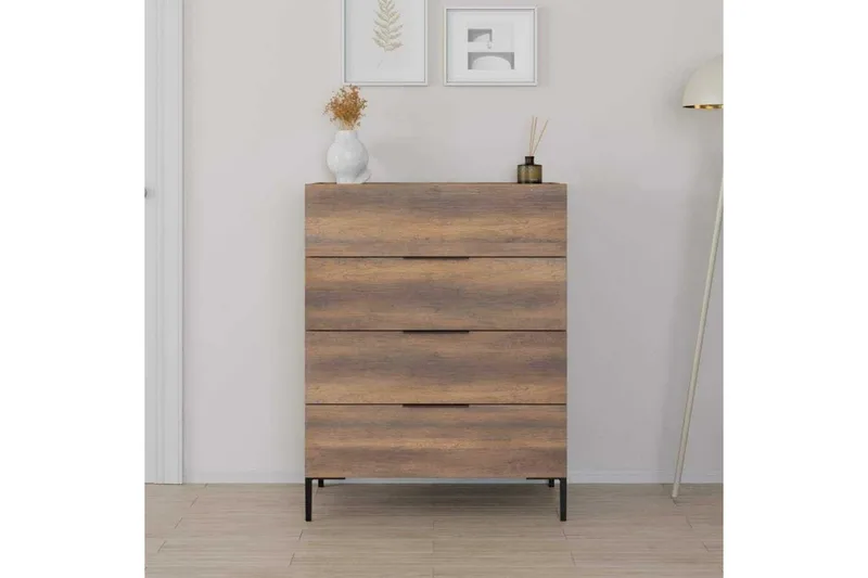 Kommode Matul Valnøtt - Valnøtt - Oppbevaring - Oppbevaringsmøbler - Kommode - Entrekommode