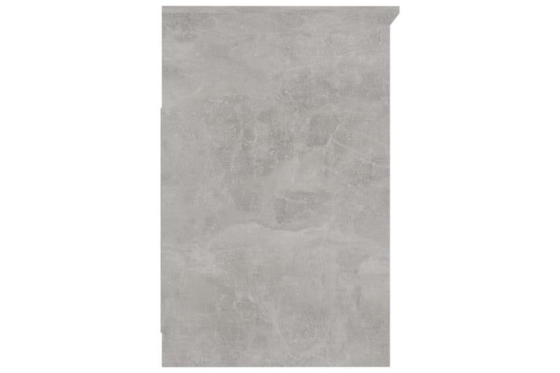 Kommode med skuffer betonggrå 40x50x76 cm sponplate - Grå - Oppbevaring - Oppbevaringsmøbler - Kommode - Entrekommode