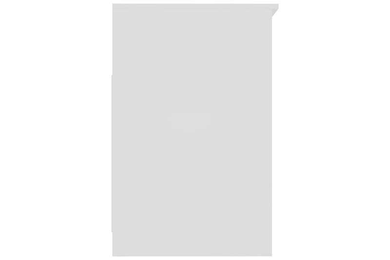 Kommode med skuffer høyglans hvit 40x50x76 cm sponplate - Hvit - Gangoppbevaring - Entrekommode - Kommode