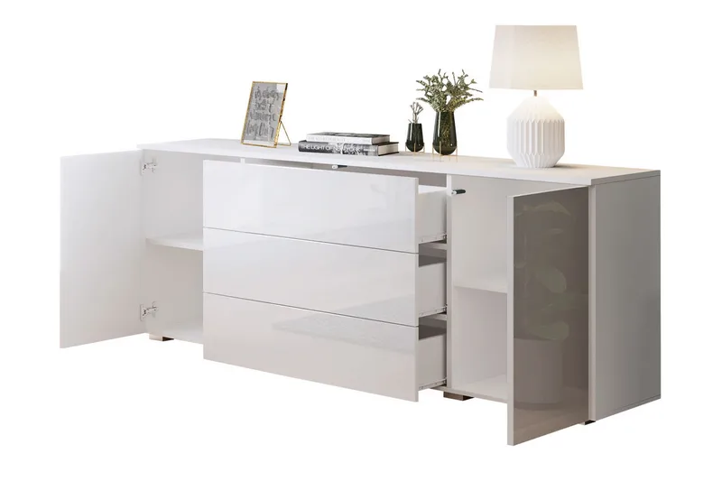 Kommode - Natur/Hvit - Oppbevaring - Oppbevaringsmøbler - Kommode