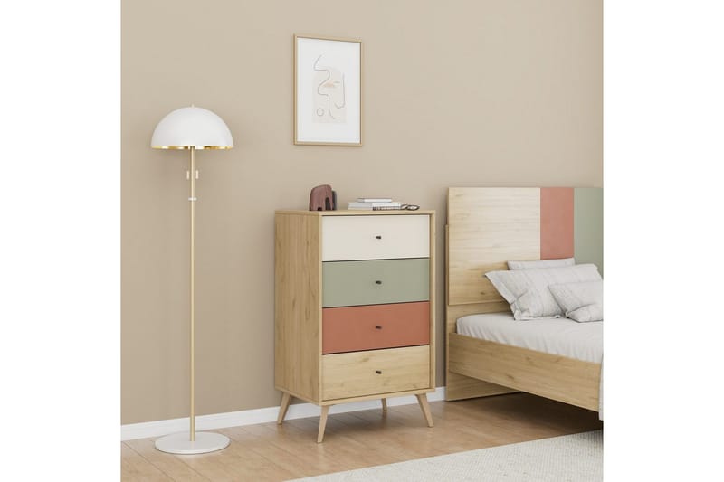 Kommode Stoneveil Flerfarget - Multifarget - Oppbevaring - Oppbevaringsmøbler - Kommode - Entrekommode