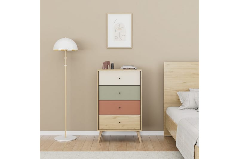 Kommode Stoneveil Flerfarget - Multifarget - Oppbevaring - Oppbevaringsmøbler - Kommode - Entrekommode