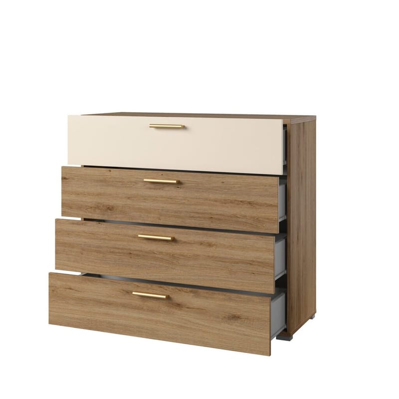 Kommode Vertina med 4 skuffer - Oppbevaring - Oppbevaringsmøbler - Kommode - Entrekommode