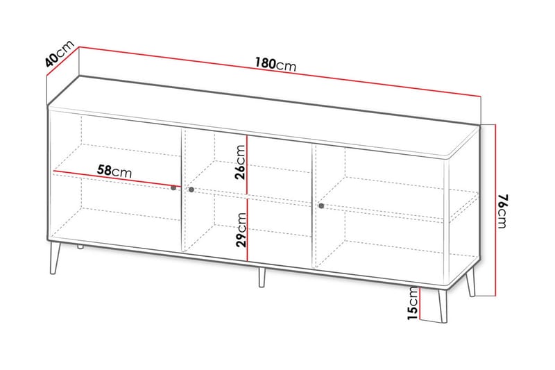 Kommode - Oppbevaring - Oppbevaringsmøbler - Kommode - Entrekommode