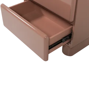 Kommode/Nattbord Lustra 57 cm - Gammelrosa - Møbler - Bord - Avlastningsbord - Sengebord & nattbord