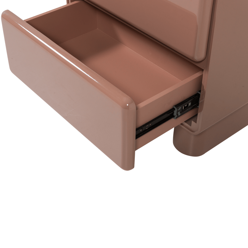 Kommode/Nattbord Lustra 57 cm - Gammelrosa - Møbler - Bord - Avlastningsbord - Sengebord & nattbord