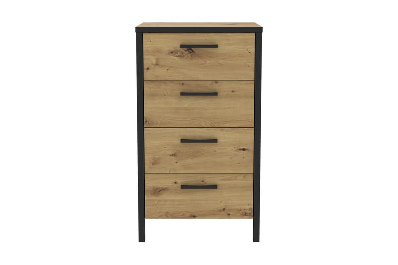 Koufalia Kommode 40x51 cm - Brun/Svart - Oppbevaring - Oppbevaringsmøbler - Kommode - Entrekommode