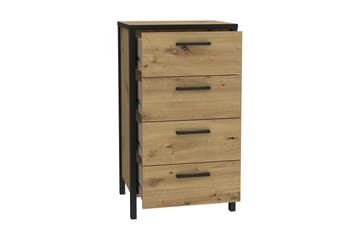 Koufalia Kommode 40x51 cm - Brun/Svart - Oppbevaring - Oppbevaringsmøbler - Kommode