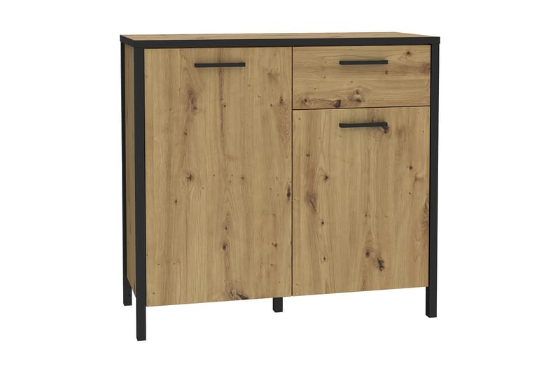 Koufalia Kommode 40x95 cm - Brun/Svart - Gangoppbevaring - Entrekommode - Kommode