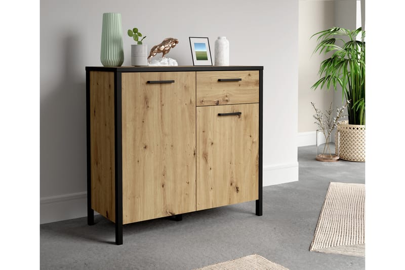 Koufalia Kommode 40x95 cm - Brun/Svart - Oppbevaring - Oppbevaringsmøbler - Kommode - Entrekommode