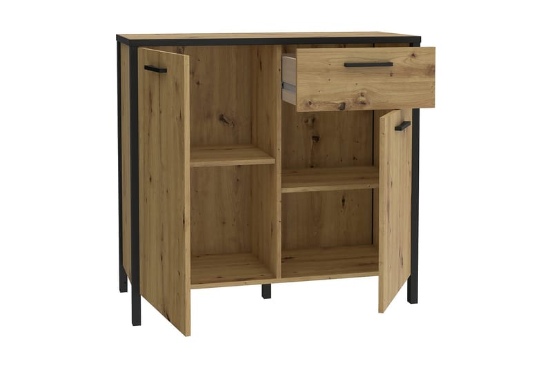 Koufalia Kommode 40x95 cm - Brun/Svart - Oppbevaring - Oppbevaringsmøbler - Kommode - Entrekommode