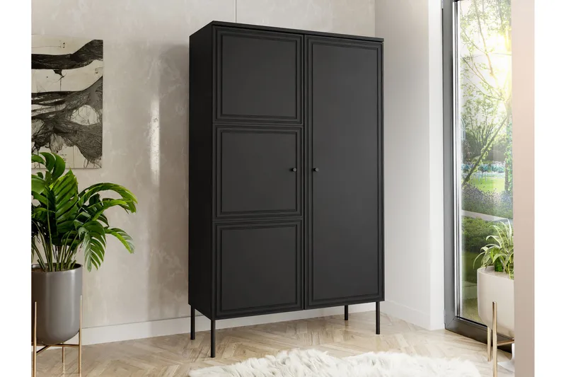 Laholm Kommode 100 cm - Svart - Oppbevaring - Oppbevaringsmøbler - Kommode - Entrekommode