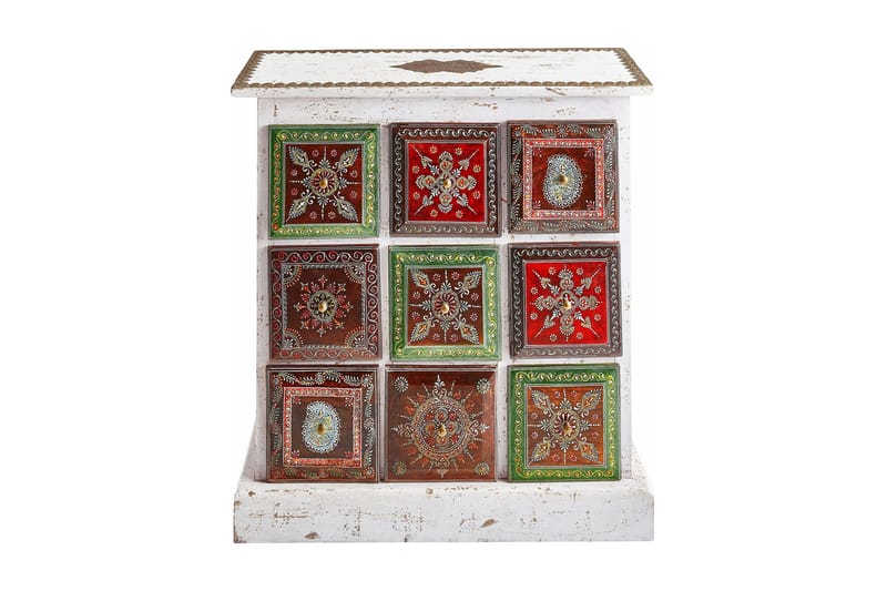 Lasarte Kommode 68 cm - Hvit - Oppbevaring - Oppbevaringsmøbler - Kommode - Entrekommode