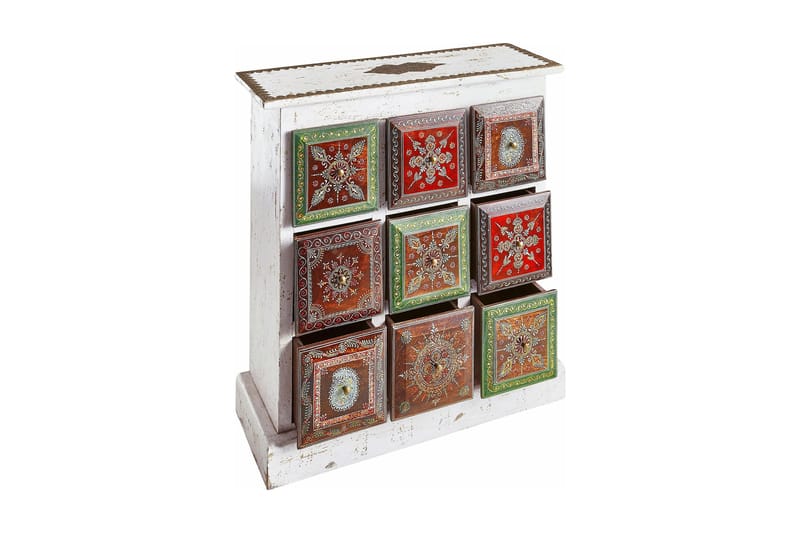 Lasarte Kommode 68 cm - Hvit - Oppbevaring - Oppbevaringsmøbler - Kommode - Entrekommode