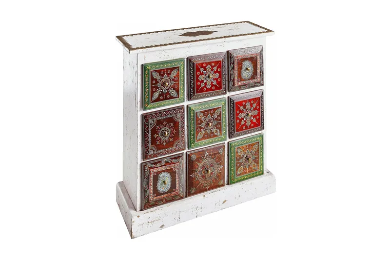 Lasarte Kommode 68 cm - Hvit - Oppbevaring - Oppbevaringsmøbler - Kommode - Entrekommode