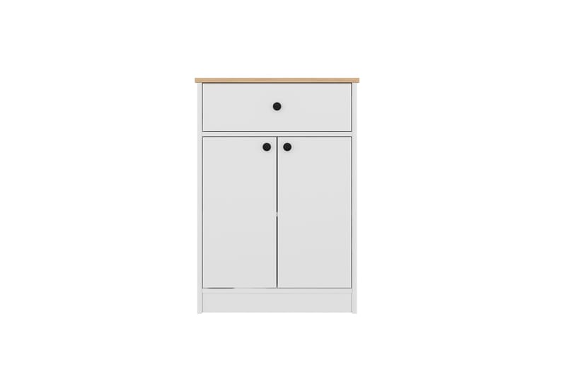 Latrona Kommode 64 cm - Hvit/Brun - Oppbevaring - Oppbevaringsmøbler - Kommode - Entrekommode