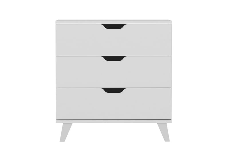 Lorigulla Kommode 72 cm - Hvit - Oppbevaring - Oppbevaringsmøbler - Kommode - Entrekommode