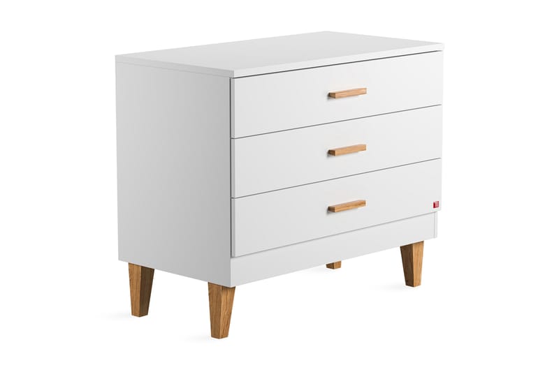 Lounge Kommode Tre / Natur / Hvit - VOX - Oppbevaring - Oppbevaringsmøbler - Kommode - Entrekommode