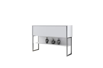 Luxe Kommode 120 cm - Sølv/Hvit - Oppbevaring - Oppbevaringsmøbler - Kommode