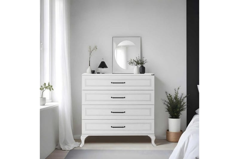 Matul Kommode 90 cm - Hvit - Oppbevaring - Oppbevaringsmøbler - Kommode - Entrekommode