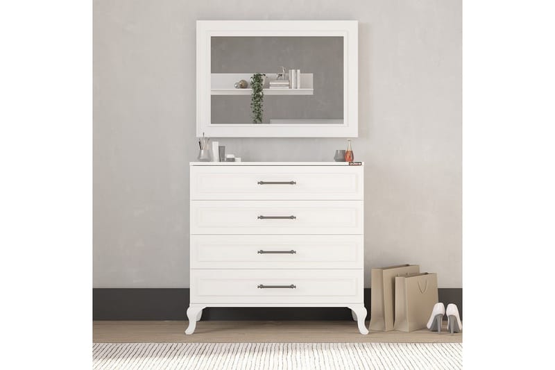 Matul Kommode 90 cm - Hvit - Oppbevaring - Oppbevaringsmøbler - Kommode - Entrekommode