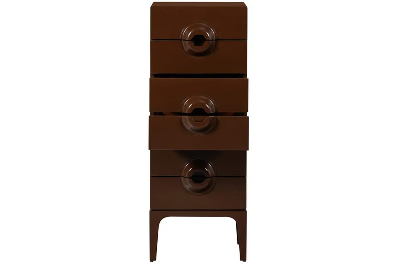 Kommode Merge - Brun/Rød - Oppbevaring - Oppbevaringsmøbler - Kommode - Entrekommode