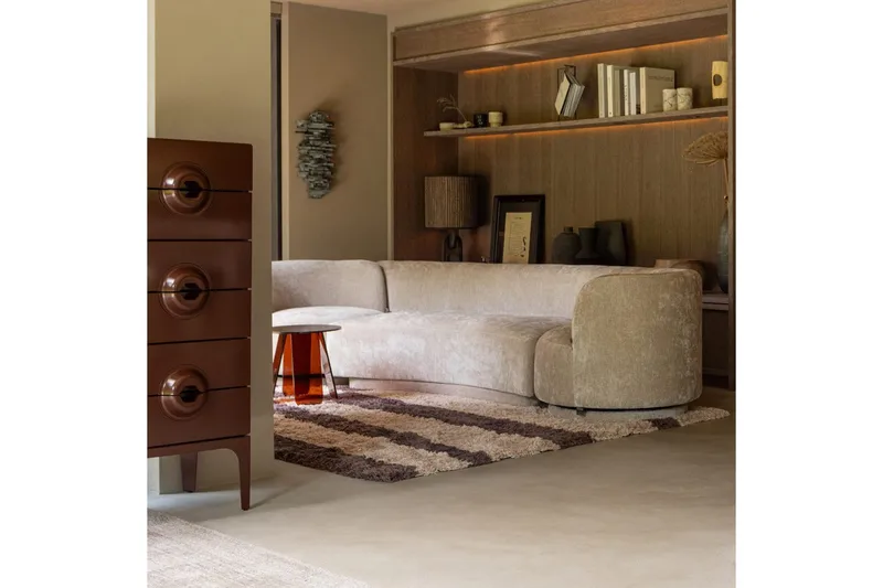 Kommode Merge - Brun/Rød - Oppbevaring - Oppbevaringsmøbler - Kommode