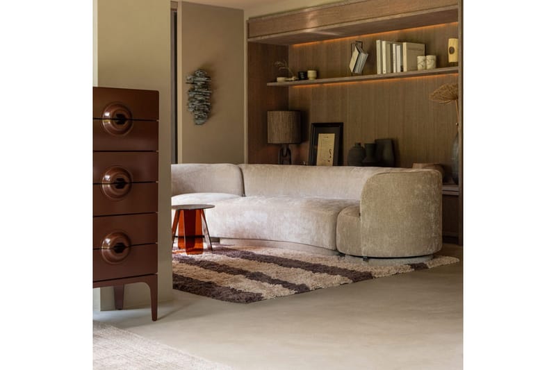 Kommode Merge - Brun/Rød - Oppbevaring - Oppbevaringsmøbler - Kommode - Entrekommode