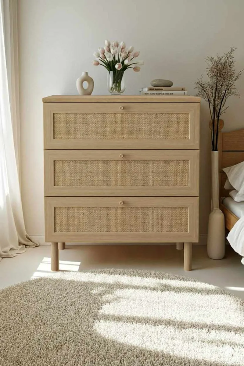 Meyloren kommode 75 cm - Beige - Oppbevaring - Oppbevaringsmøbler - Kommode - Entrekommode