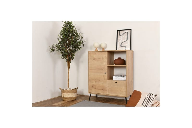 Mjudi Kommode 90 cm - Naturell - Oppbevaring - Oppbevaringsmøbler - Kommode - Entrekommode
