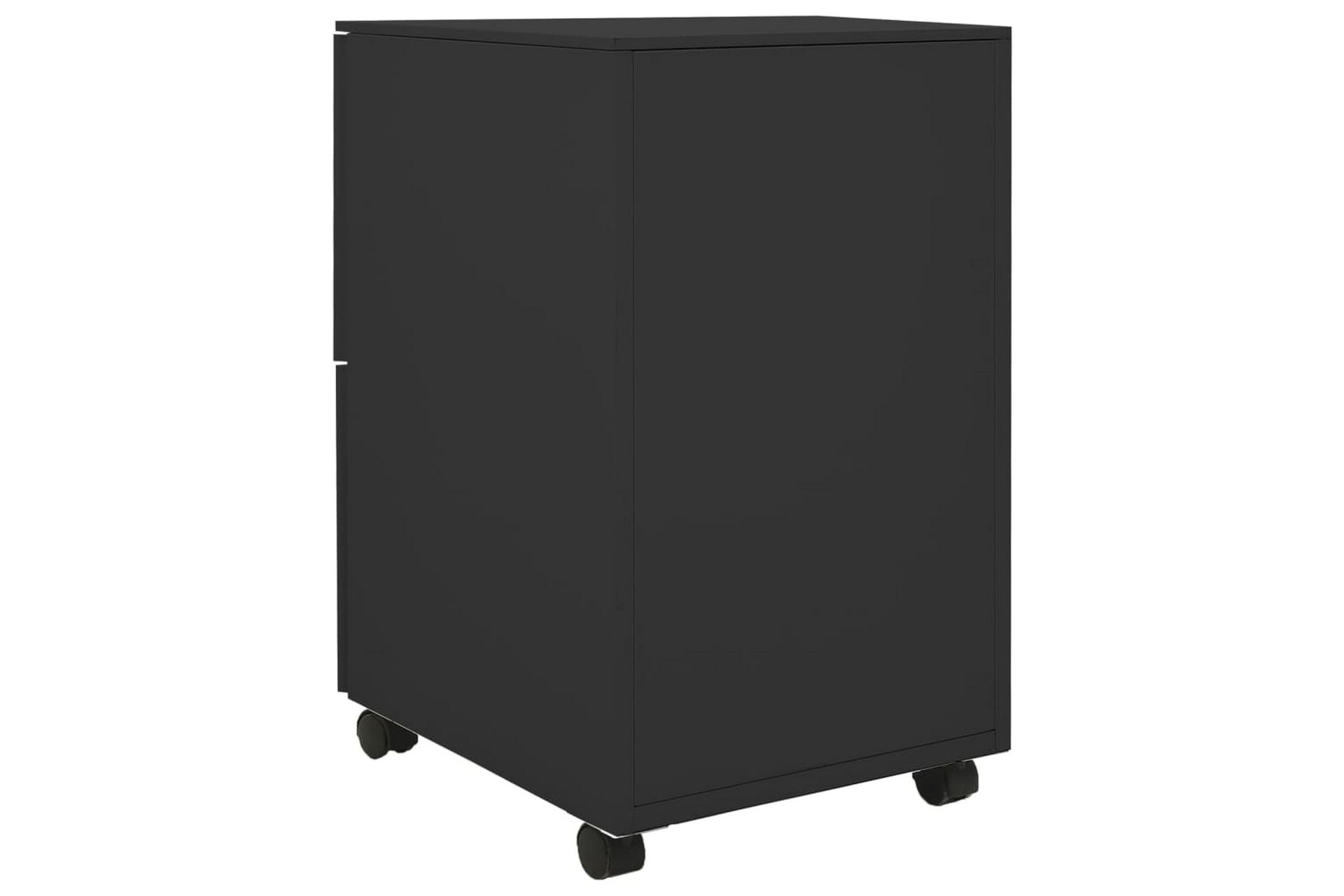 Mobilt arkivskap antrasitt 39x45x67 cm stål - Antrasittgrå - Oppbevaring - Oppbevaringsmøbler - Kommode - Skuffeseksjon