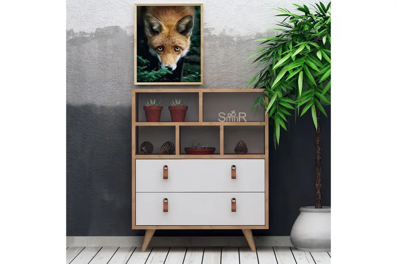 Mod Design Kommode Lærinnredning - Oppbevaring - Oppbevaringsmøbler - Kommode - Entrekommode