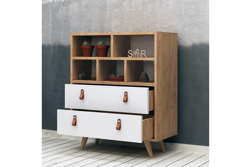 Mod Design Kommode Lærinnredning - Oppbevaring - Oppbevaringsmøbler - Kommode - Entrekommode