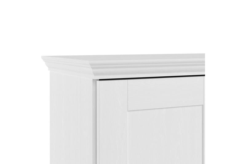 Kommode Motala 75x35x110 cm, Hvit - 75x35x110 cm, Hvit - Oppbevaring - Oppbevaringsmøbler - Kommode - Entrekommode