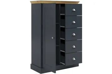 Kommode Motala 75x35x110 cm - 75x35x110 cm - Oppbevaring - Oppbevaringsmøbler - Kommode - Entrekommode