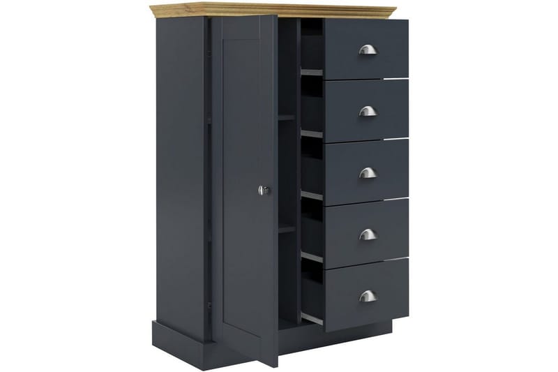 Kommode Motala 75x35x110 cm - 75x35x110 cm - Oppbevaring - Oppbevaringsmøbler - Kommode - Entrekommode