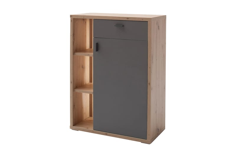 Nacimento Kommode 37x76 cm - Grå/Natur - Oppbevaring - Oppbevaringsmøbler - Kommode - Entrekommode