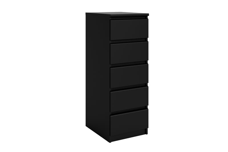 Naia Kommode 40 cm 5 Skuffer - Svart - Oppbevaring - Oppbevaringsmøbler - Kommode