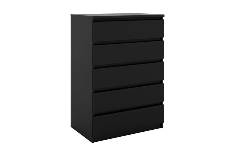 Naia Kommode 77 cm 5 Skuffer - Svart - Oppbevaring - Oppbevaringsmøbler - Kommode