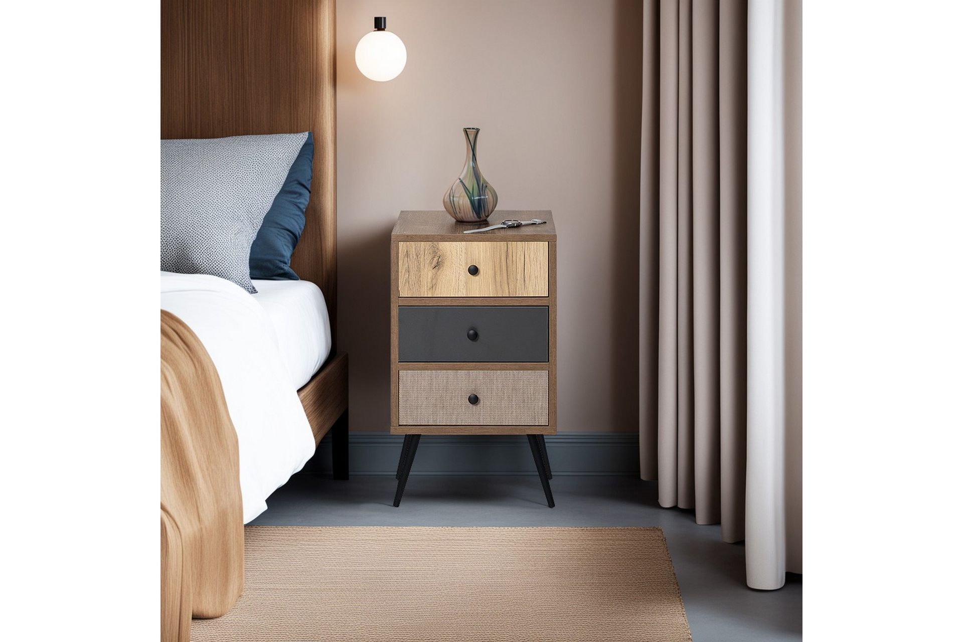 Narbada Kommode - Beige - Oppbevaring - Oppbevaringsmøbler - Kommode - Entrekommode