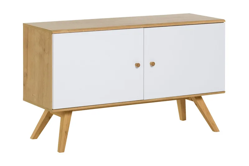 Nature Kommode Hvit/Natur, Hvit/Tre/natur